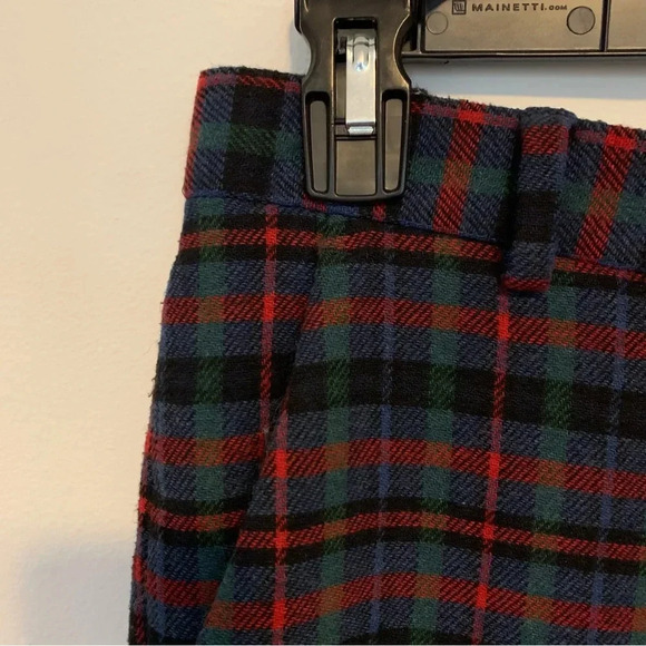 Men’s ASOS Black Label Plaid Festive Wool Blend Skinny Pants 28x32 - Picture 2 of 14